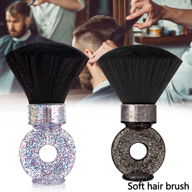 Professional Soft Neck Face Duster Brushes Barber Hair Clean Hairbrush Beard Brush Salon Cutting Hairdressing Styling Tools