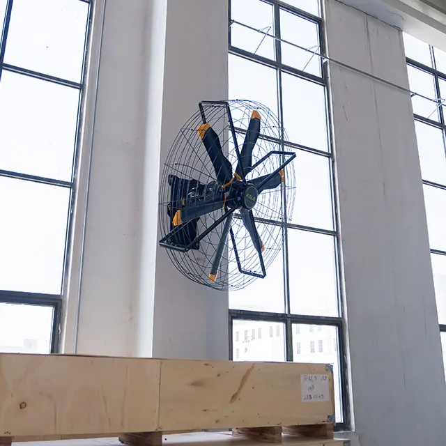 Large Air Volume 2 Meters HVLS Wall Mounted Fans for Warehouse