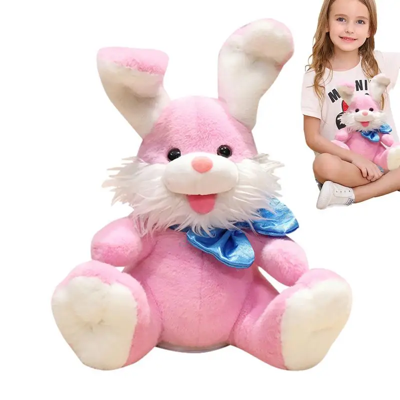 

Easter Bunny Talking Toy Easter Plush Stuffed Bunny Toy That Can Talk And Wiggle Ears Easter Stuffed Animals For 6 To 12 Months