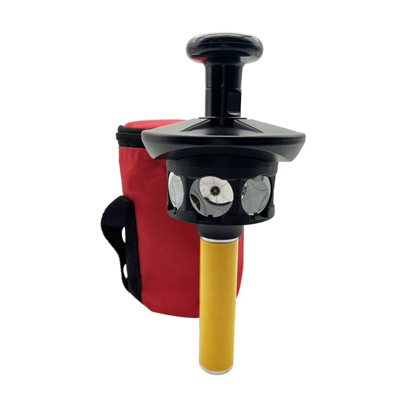 Призма TLF, 360 градусов, посеребренная для тахеометра Trimble, внутренняя резьба 5/8 дюйма X11, с удлиненной стойкой 10 см