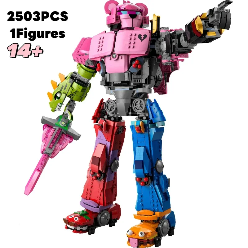 

2025 Mecha Squad Leader Building Blocks Model Robot Bricks Assembling Fit 77078 Toys for Children Birthday Gift Set 2503pcs