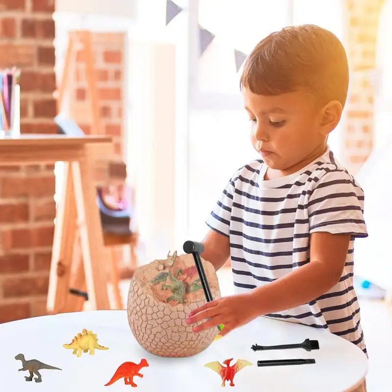 Œufs de dinosaure de pâques, jouets pour enfants, œufs de pâques, cadeaux pour garçons et filles, œufs Dino, Excavation