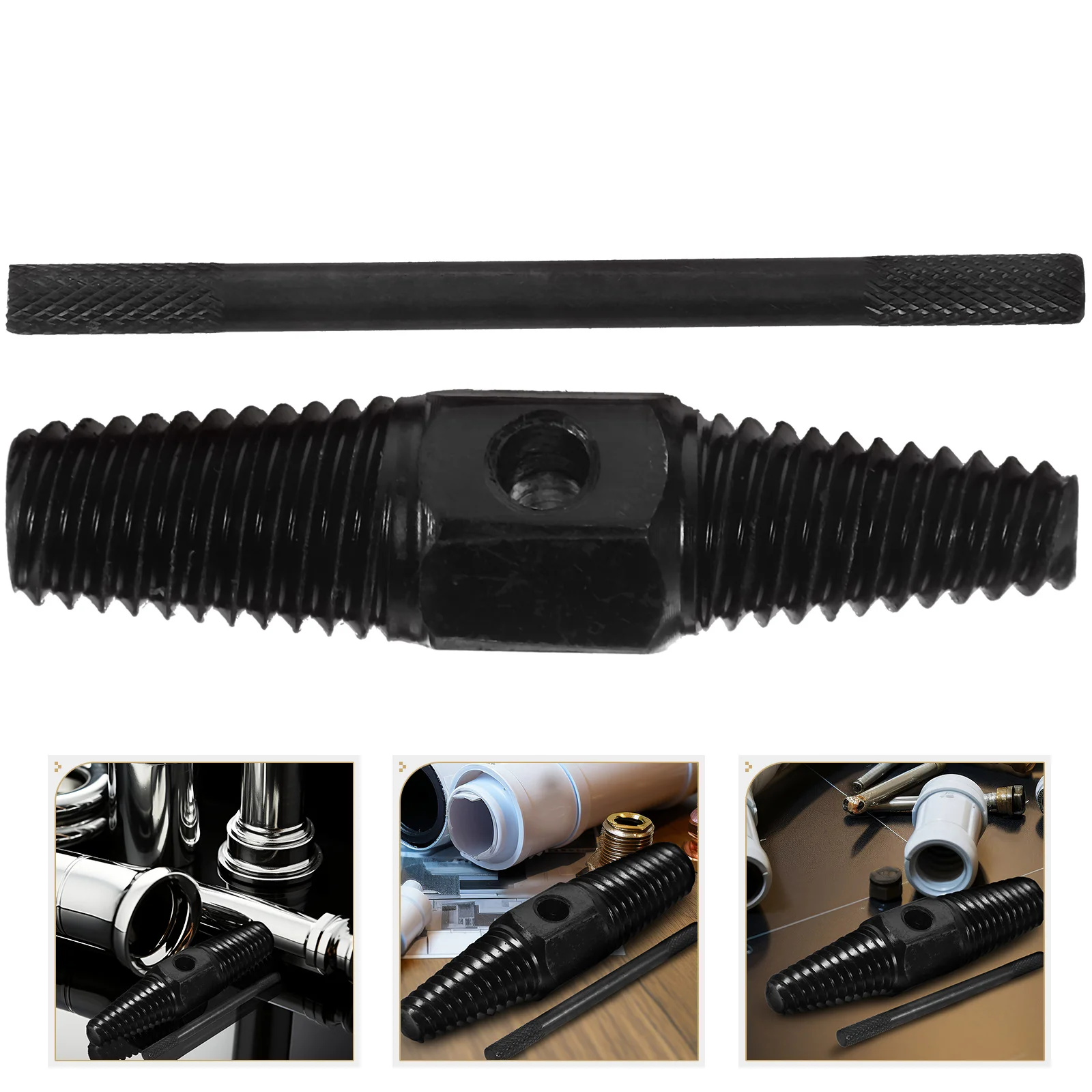 

1/2 3/4 Inch Bolt Remover Tool Metal Screw Extractor For Broken Damaged Bolt High Precision Thread Easy Removal Rusted Stripped