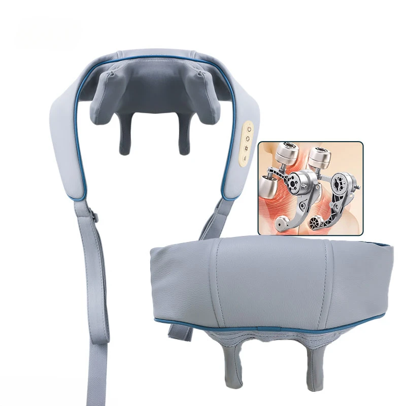 Perfect Hot sale OEM ODM Neck Shiatsu Massage Shawl U-shape Design Electric Back Shoulder Massager for Muscle Pain Relief