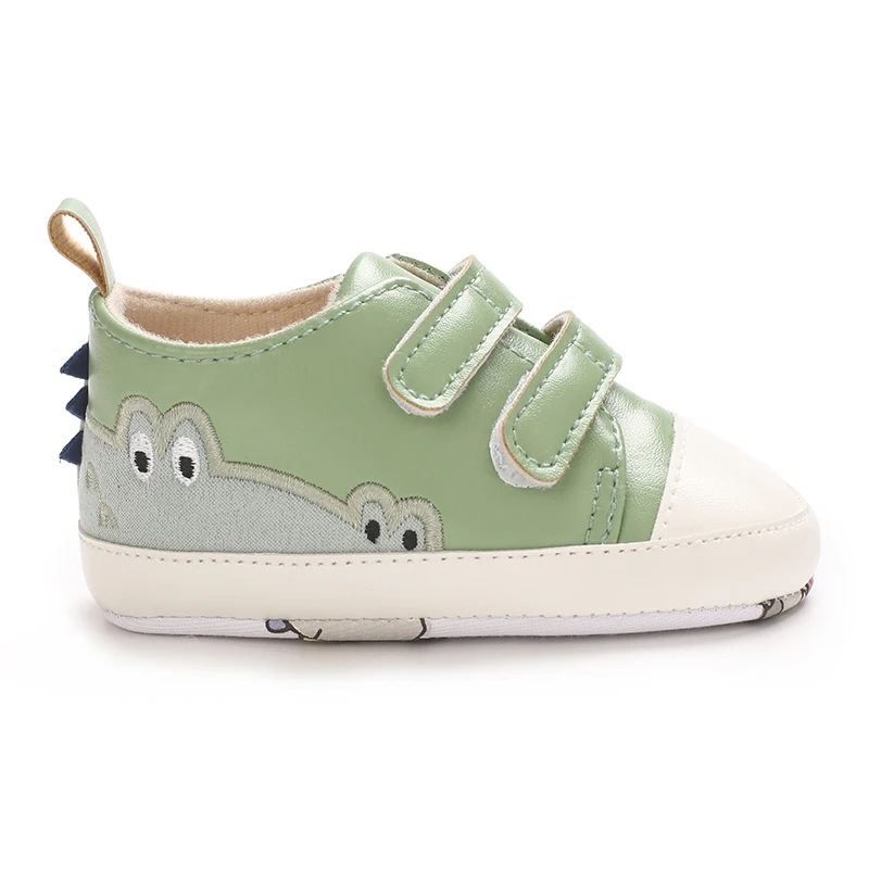 Bonito dos desenhos animados 0-18m sapatos de bebê recém-nascido sapatos casuais masculinos sapatos femininos clássico plutônio sola macia anti deslizamento das crianças primeiro walki