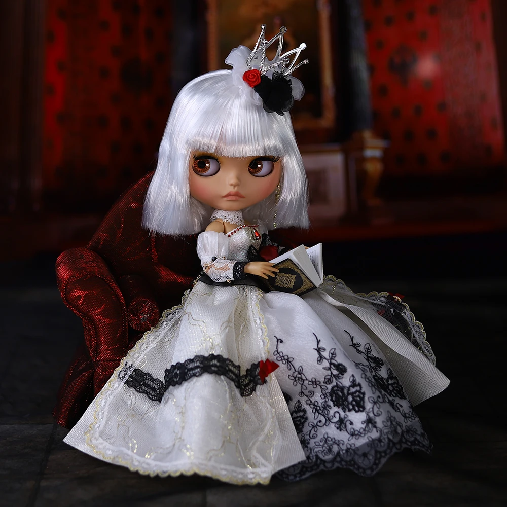 ICY DBS Blyth ตุ๊กตา BJD Joint Body Tan Skin Matte Face ชุดตุ๊กตา 1/6 30 ซม.สาวของขวัญอะนิเมะ SD