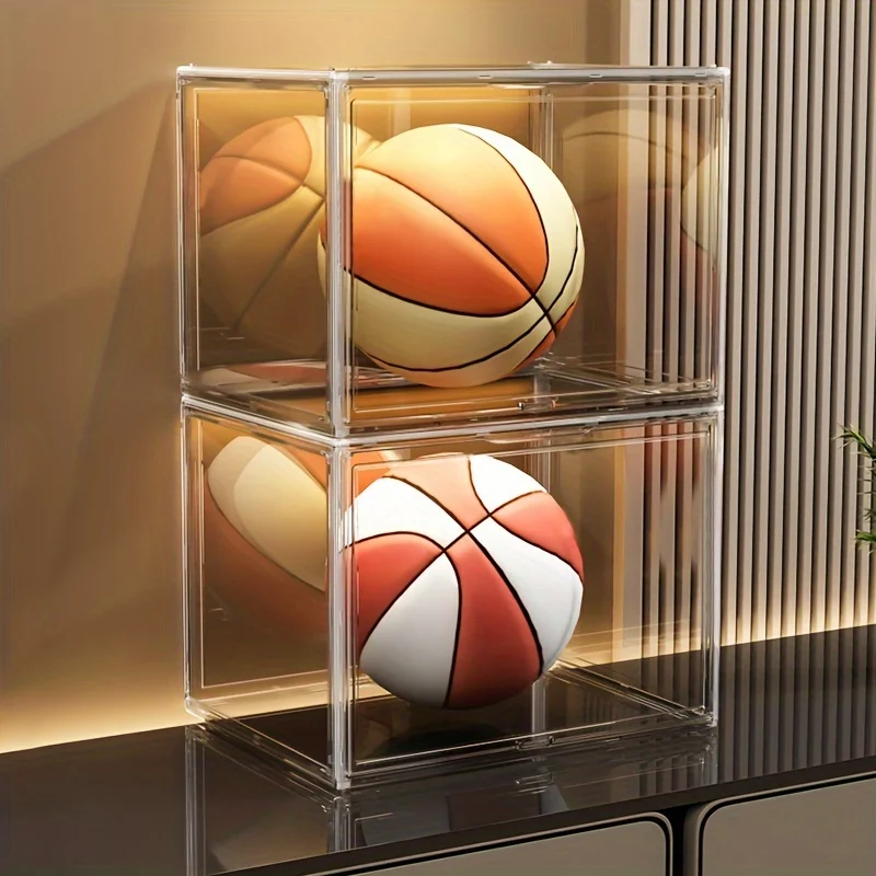 투명 대용량 보관 박스 정리함, 아크릴 박스 쇼케이스 블라인드 박스, 가방용 메이크업 정리함, 1/3 개