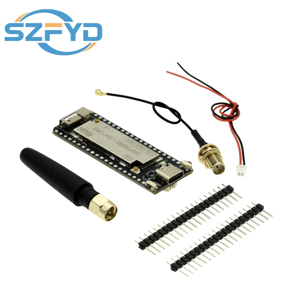 Moduł ESP32 SX1262 LoRa WiFi BLE, bezprzewodowy moduł LoRAWAN 433-470MHz 868-915MHz z anteną do Arduino
