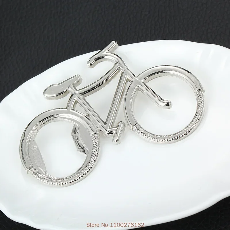 100pcs Cute Fashionable Bike Bicycle Metal Beer Bottle Opener Keychain Key Rings for Bike Lover Biker Creative Gift for Cycling