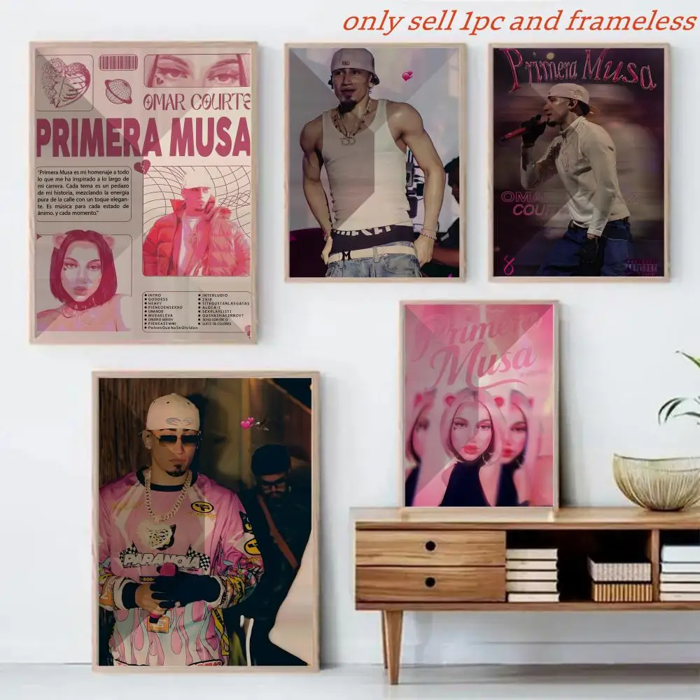 Singer O-omar Courtz Painting Calligraphy Canvas Mural For Interior Walls Crease-Free Beautiful For Living Room Bedroom