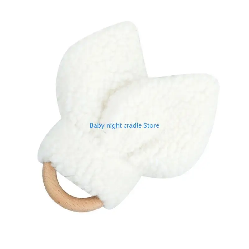 

J2FF Convenient Baby Teething Solution & Fabric Teether Not Toxic Teething Pendant Easy to Clean Teether for Boy Girls