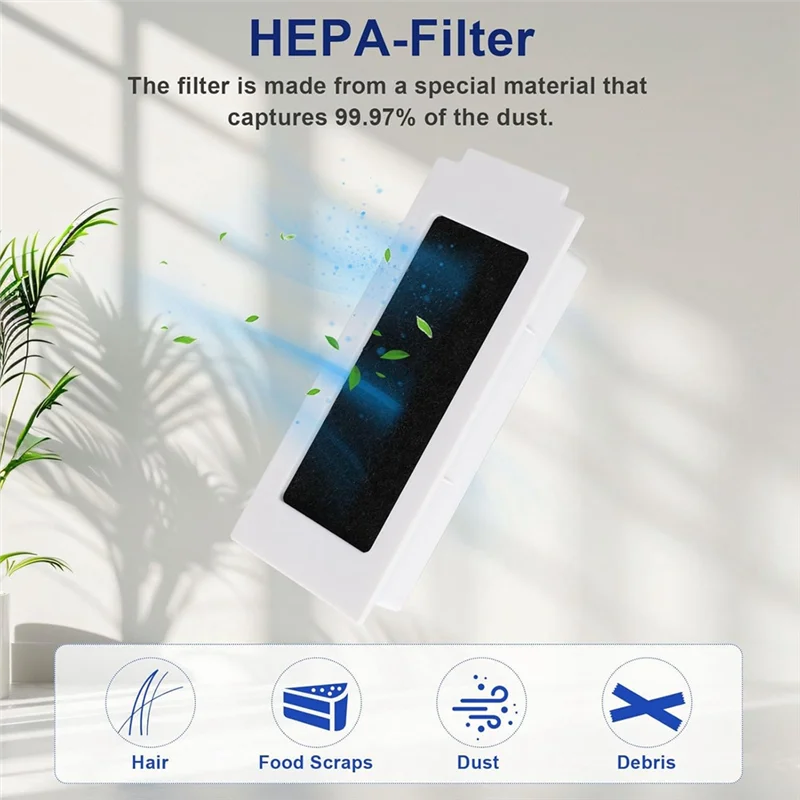 ABJY-ملحقات ل ECOVACS DEEBOT N20 Plus/ N20 PRO Plus روبوت فراغ استبدال أجزاء الجانب الرئيسي فرشاة تصفية المماسح