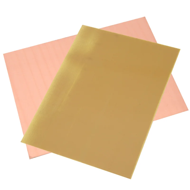 IIJJ-10PCS لوحة دوائر مغلفة ذاتية الصنع CCL من جانب واحد مقاس 15 × 20 سم