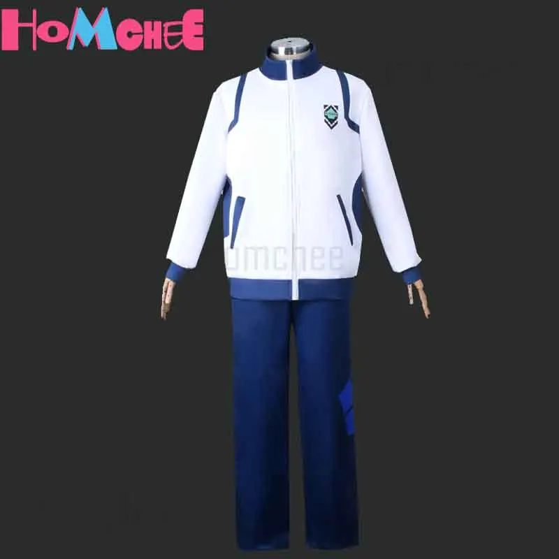 Cosplay Anime Traje com Hoodie, Sportswear Full-Zip, agasalho, desgaste diário, Reo Nagi, Bachira, Isagi, Chigiri, Blue Lock