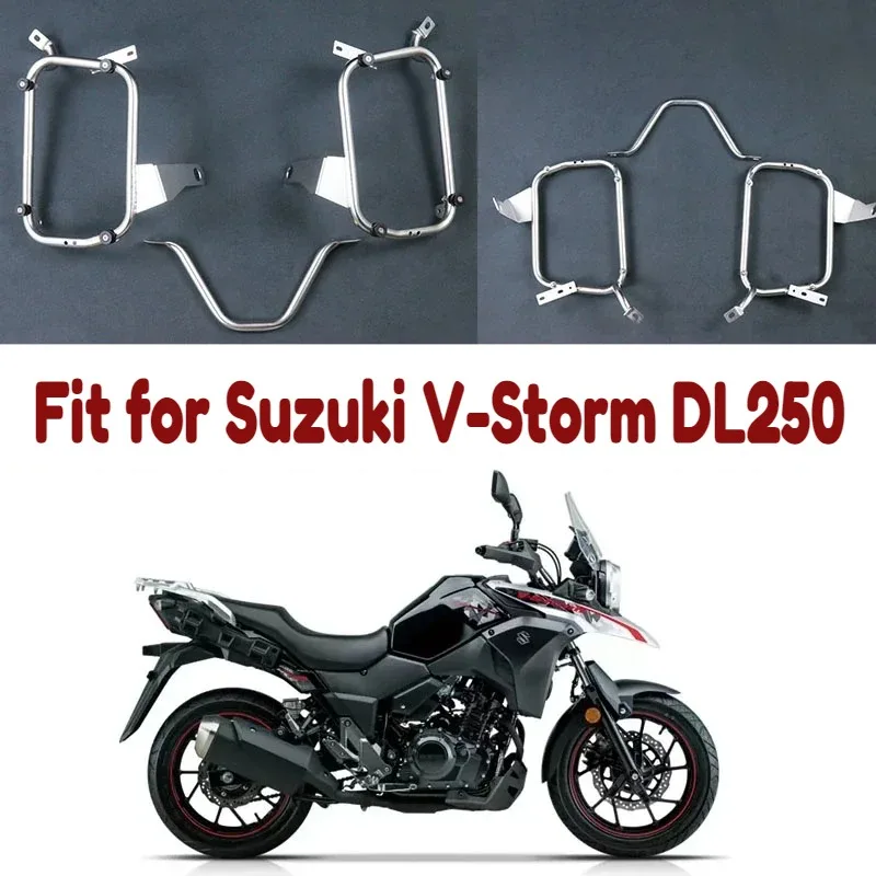 

High Quality Motorcycle Bracket Pannier Saddlebag Luggage Rack for Suzuki V-Storm DL250 DL650 Saddlebag Support