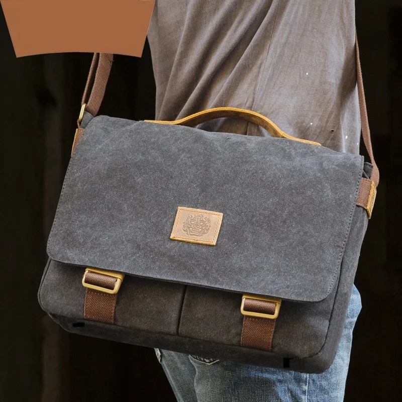 Canvas Men Shoulder Bags Sport Man Handbags Fashion Male Crossbody Messenger Bags