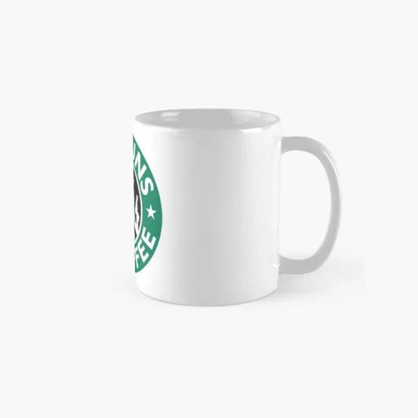 I Love Guns And Coffee Classic  Mug Cup Picture Drinkware Gifts Simple Printed Tea Image Photo Handle Round Design Coffee