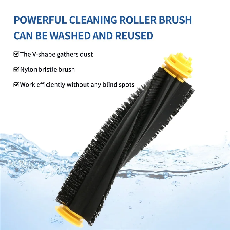 -A25M 2 قطعة استبدال الفرشاة الرئيسية Forshark RV700/RV720/RV750/RV755 جهاز آلي لتنظيف الأتربة أجزاء فرش الأسطوانة