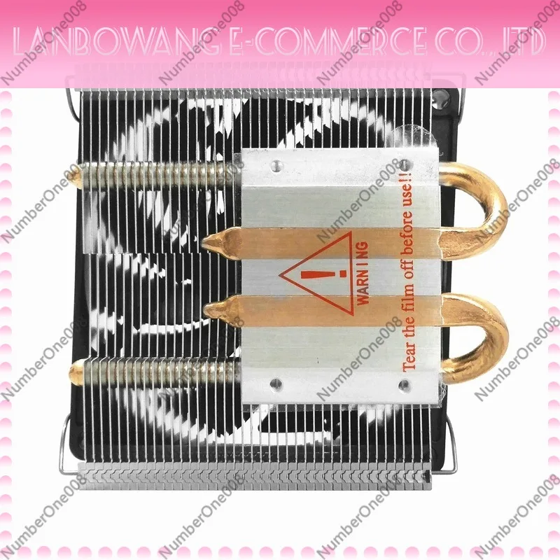 Low Profile CPU Cooler 4 Heat Pipes 39mm Height ITX Radiator with PWM Fan for LGA1700 115X AM4 view 4