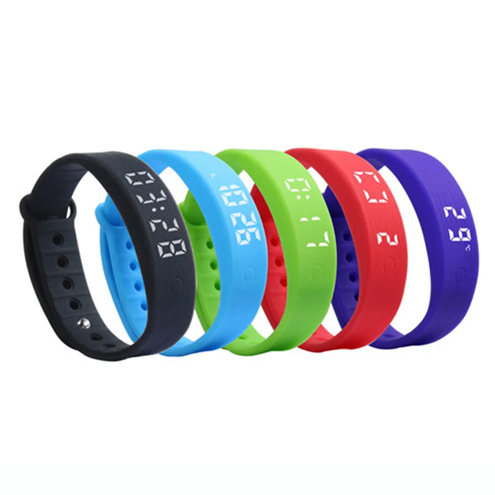 

Waterproof Fitness Tracker Smart Bracelet For Men Women With Pedometer Sleep Monitor Distance Step Counter Led Touch Screen
