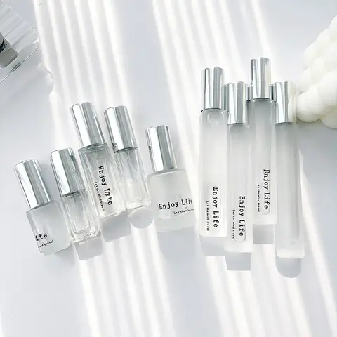 3PCS SET 3-10ML High Quality Perfume Spray Bottle Empty Glass Parfum Atomizer Travel Cosmetic Bottl Sample Vials Refillable Mini