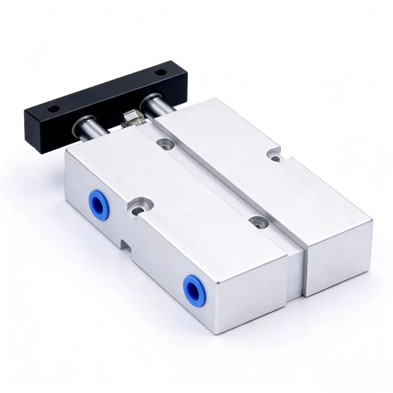 Double Rod Cylinder Long Stroke Double Shaft Cylinder Extended TN10/16/20/25/32*150-175X200*250*300 Extended Stroke