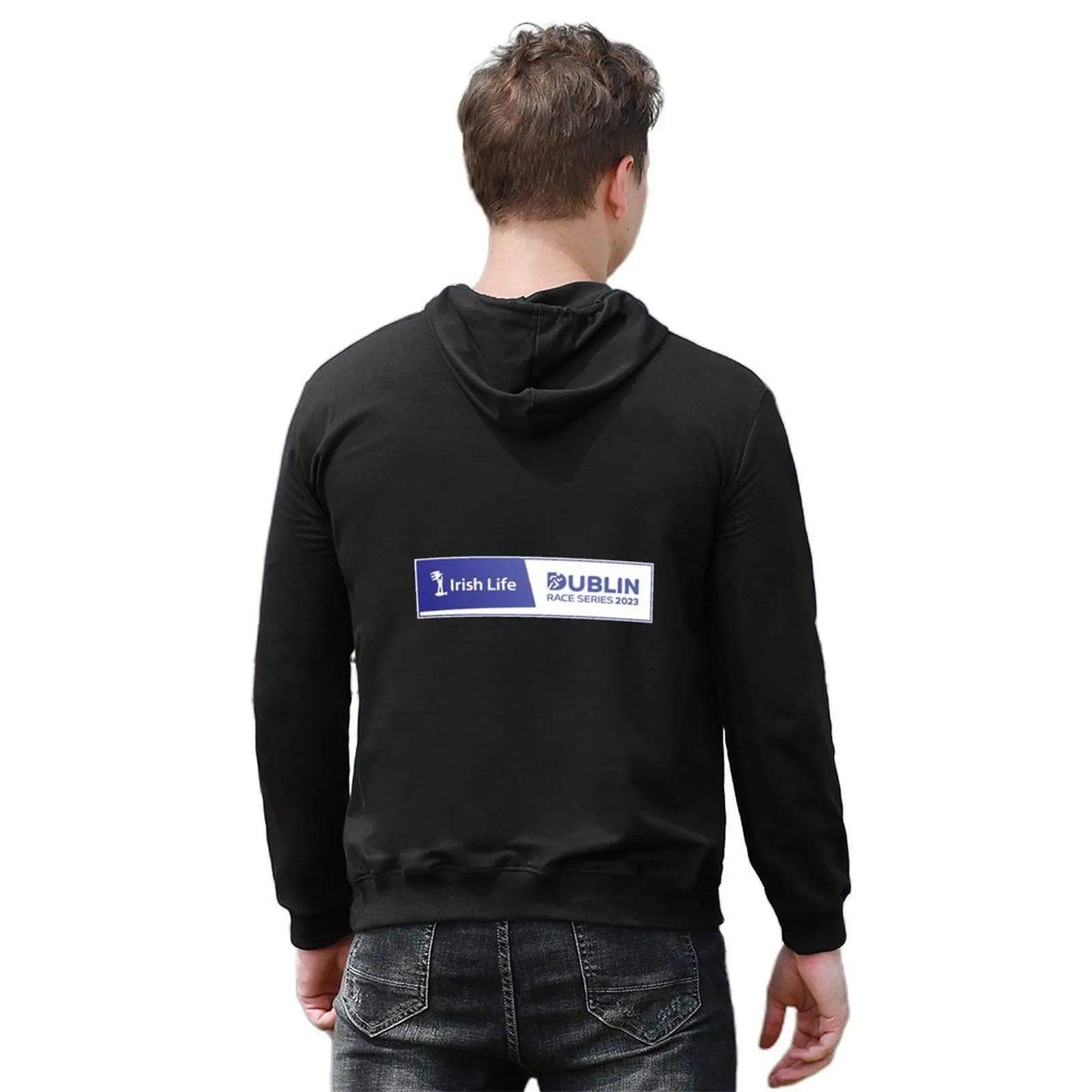 الأيرلندية دبلن ماراثون هوديي أنيمي الملابس الجرافيك تي شيرت الرجال الرجال العرق قميص الملابس للرجال الخريف هوديي