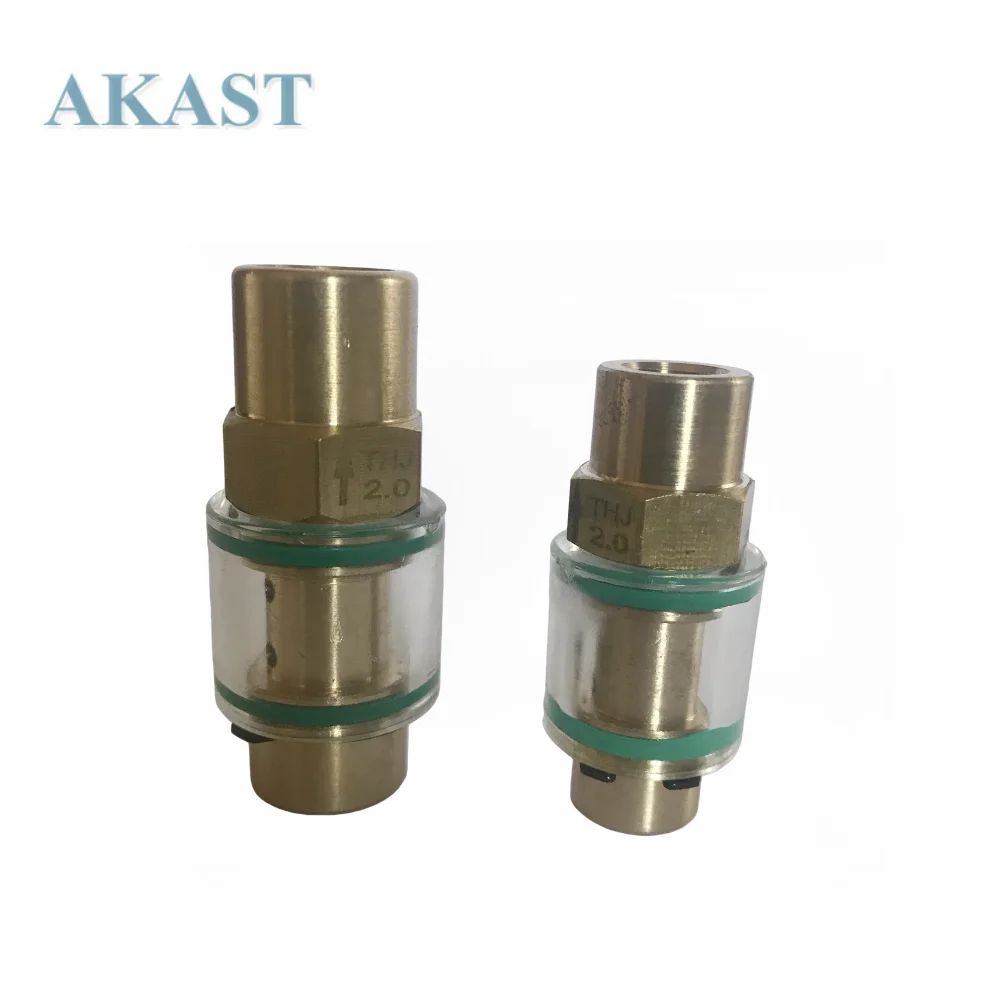 One-Way Valve Check Valve Oil Stop Valve For Air Compressor 1/8