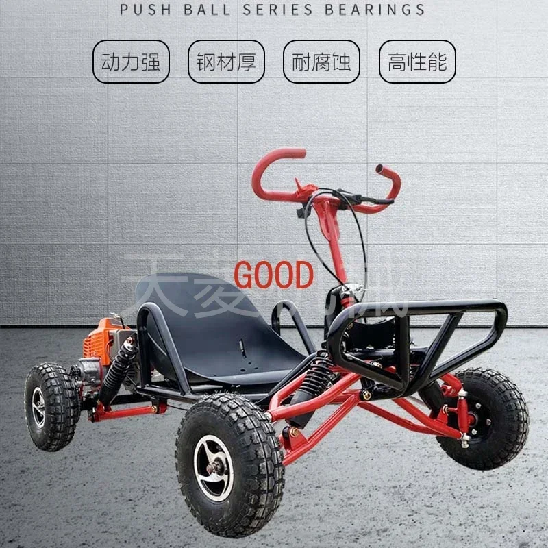 Zweitakt-Rallye-Auto für Erwachsene im Gelände