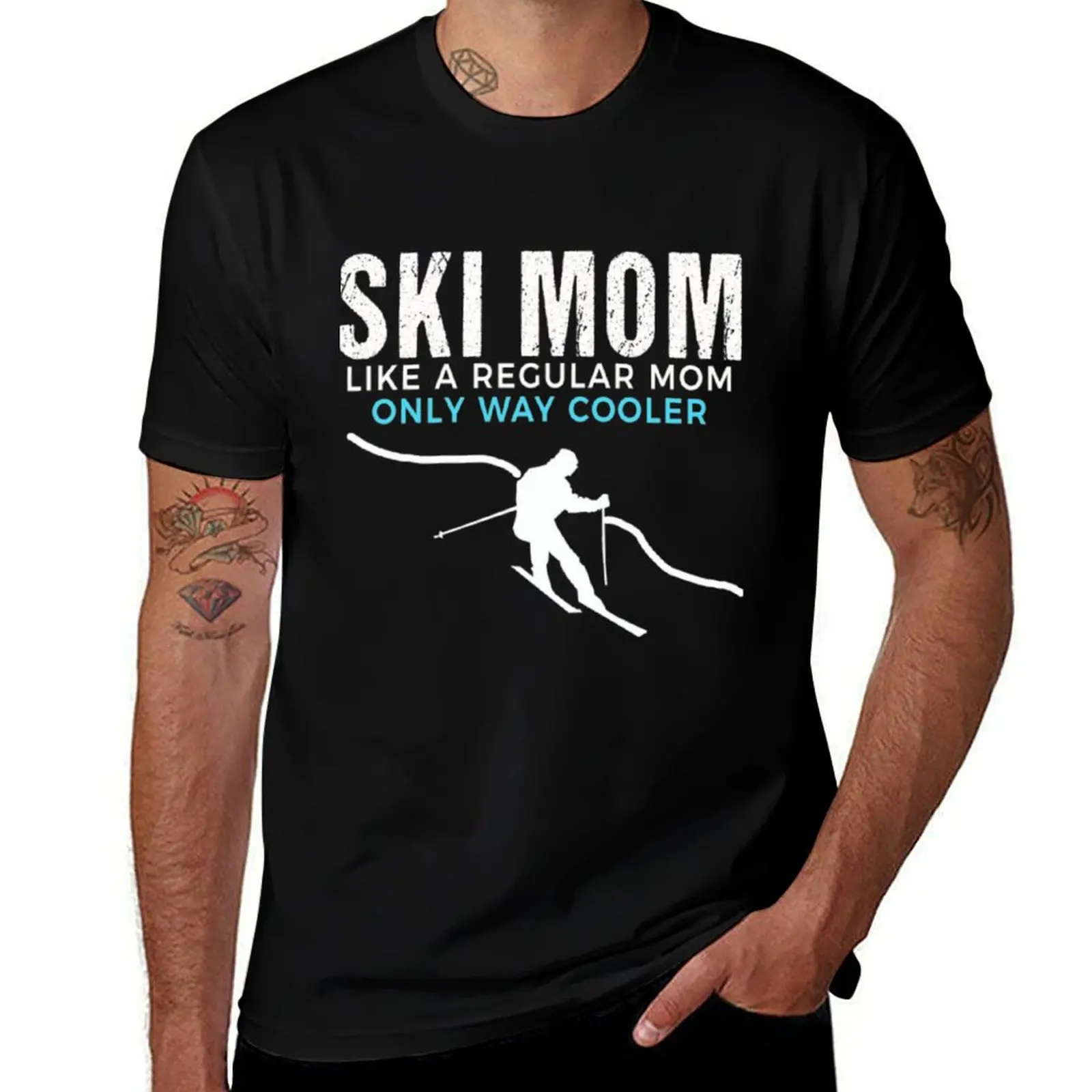 

Cool Ski Mom Mother's Gift T-Shirt t shirts with prints anime t shirts oversize