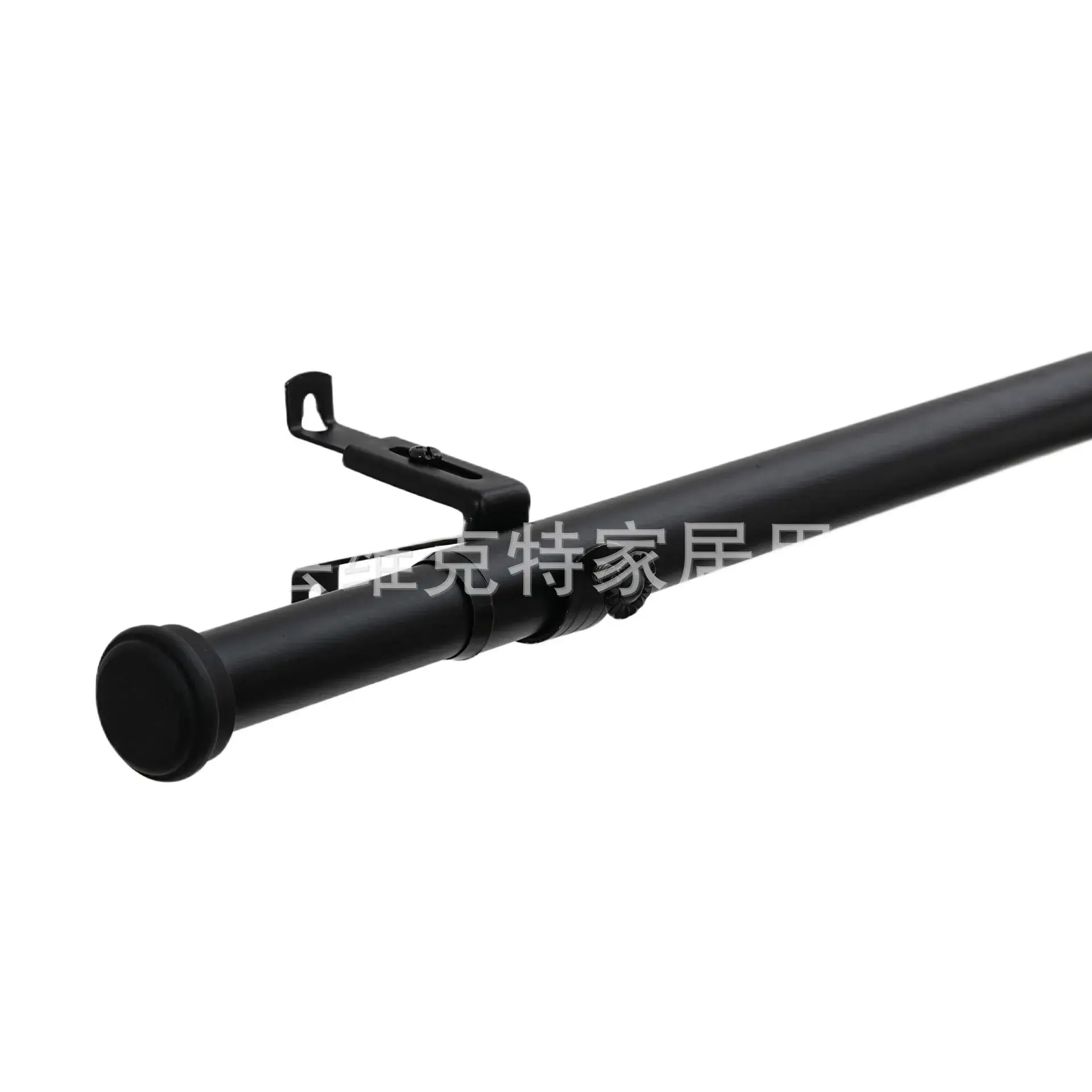 

Sungshida Blac 1Inch 25mm Diameter Extendable Drapery Rods Curtain Pole Drapery Rod Set Aluminum Elbow Caps Adjustable Brackets