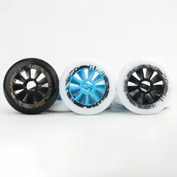 85A Professional Speed Inline Skate Shoes Wheels 90 100 110MM High Elasticity Roller Skates Accessories AMB293