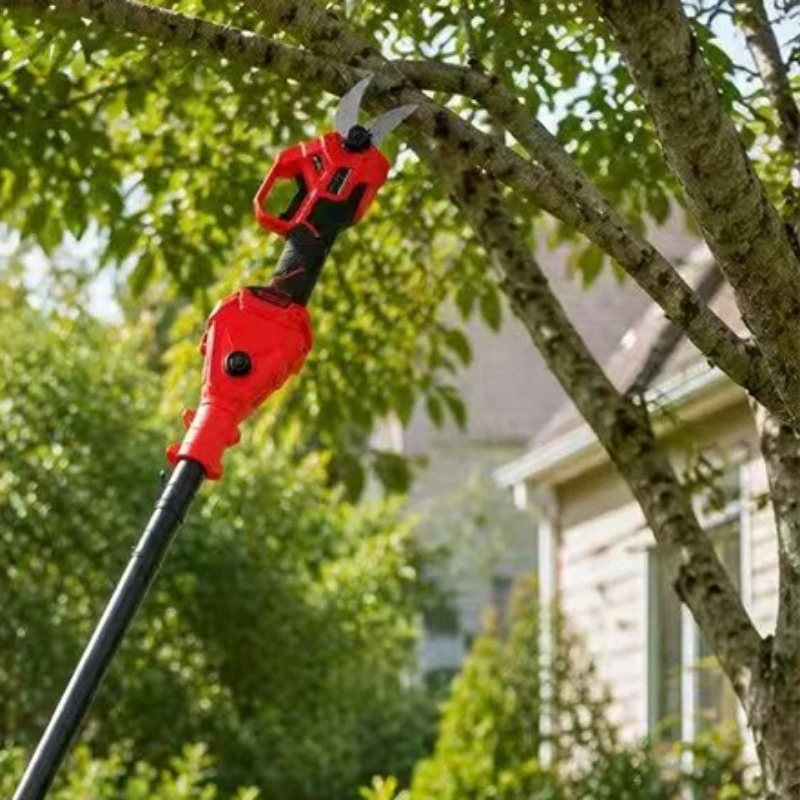Shenxin's new rechargeable lithium battery garden outdoor electric chain saw retractable high branch pruning shears set