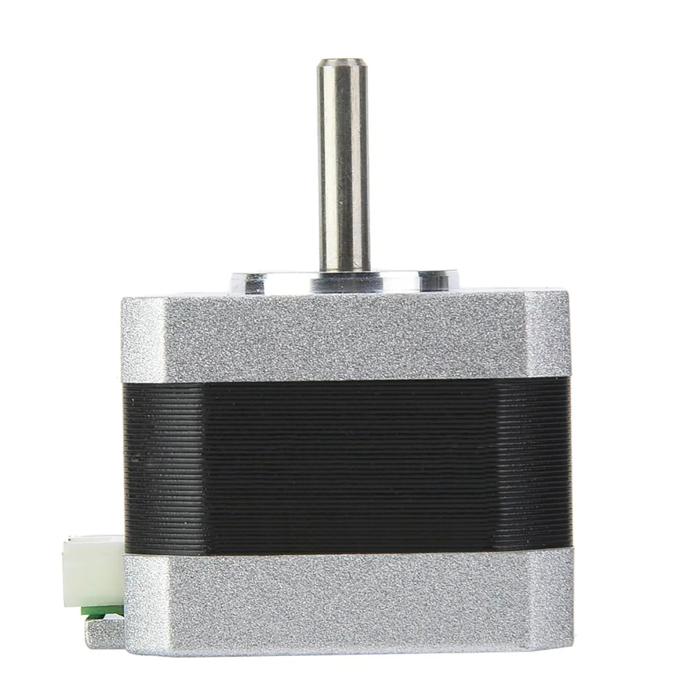 DC 4.0V 1.2A Nema 17 Stepper Motor 34mm Height 45 oz.in Torque Stepping Motor 4 Pin Cable 320 mN.m Torque 2 Phase Stepper Motor