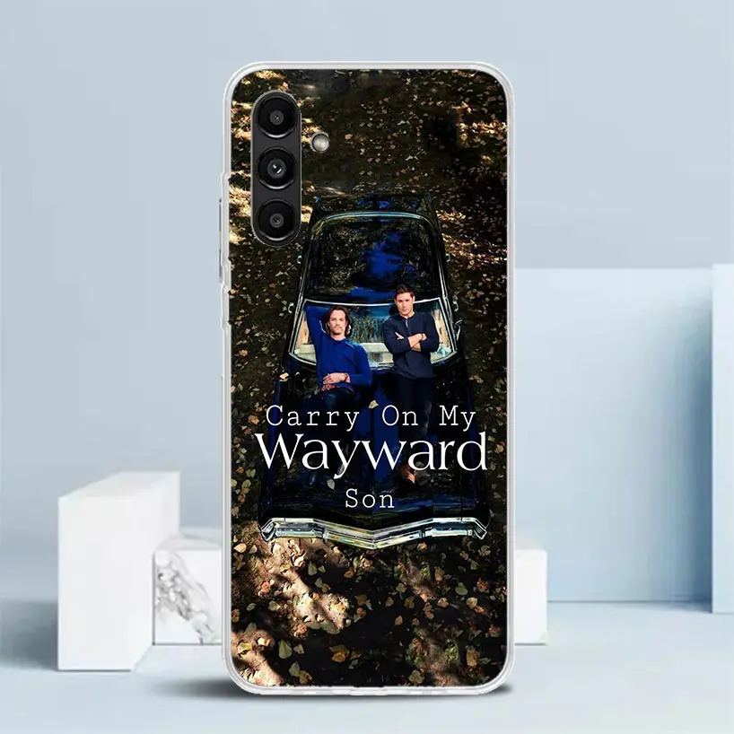 Babaite Supernatural SPN Dean And Sam Phone Case For Samsung Galaxy A55 A54 A52 A53 A15 A14 A12 A13 A25 A24 A22 A23 A35 A34 A32