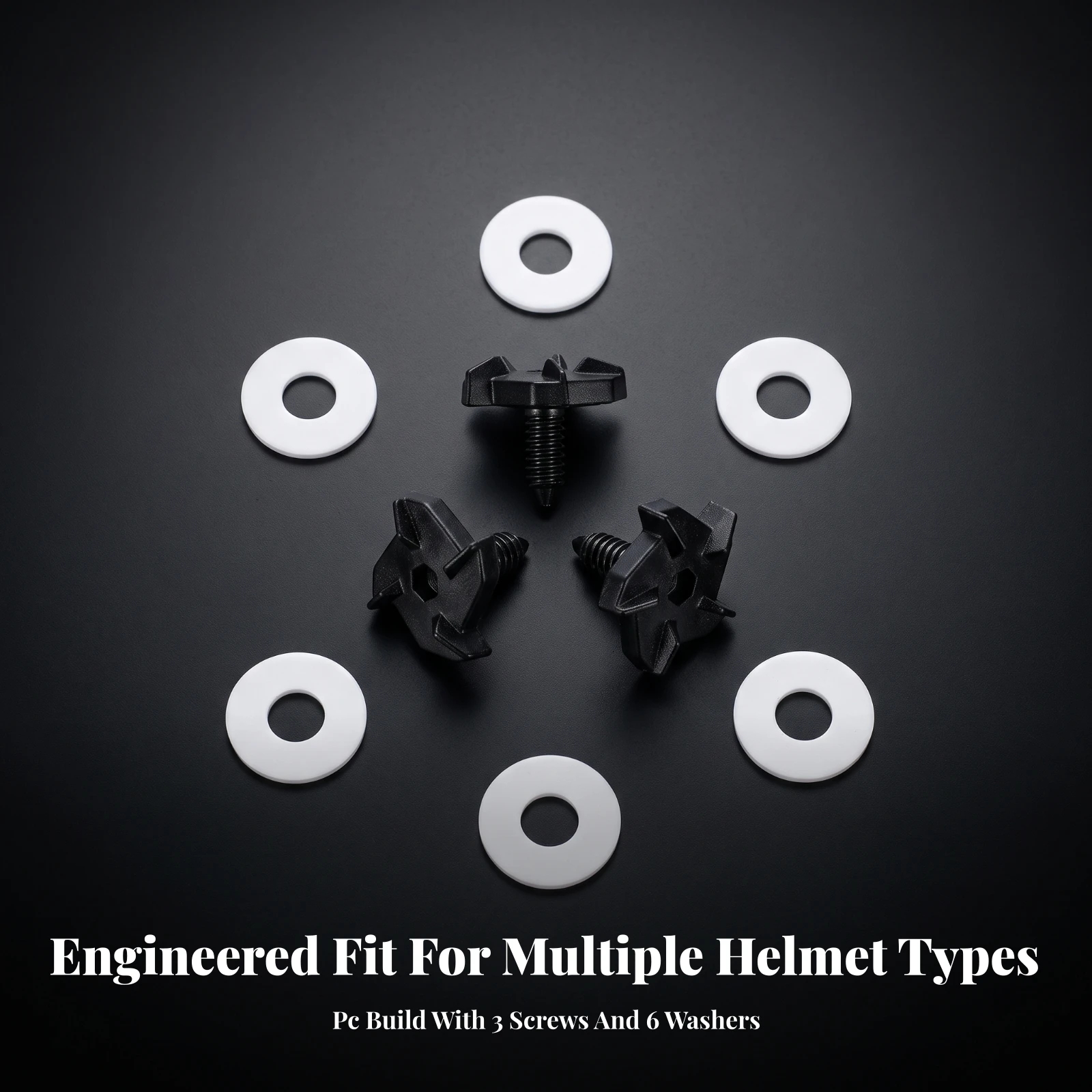 Helmet Visor Screws Long-Lasting Visor Screw Kit Reliable Sturdy for Riders, Quick Repairs