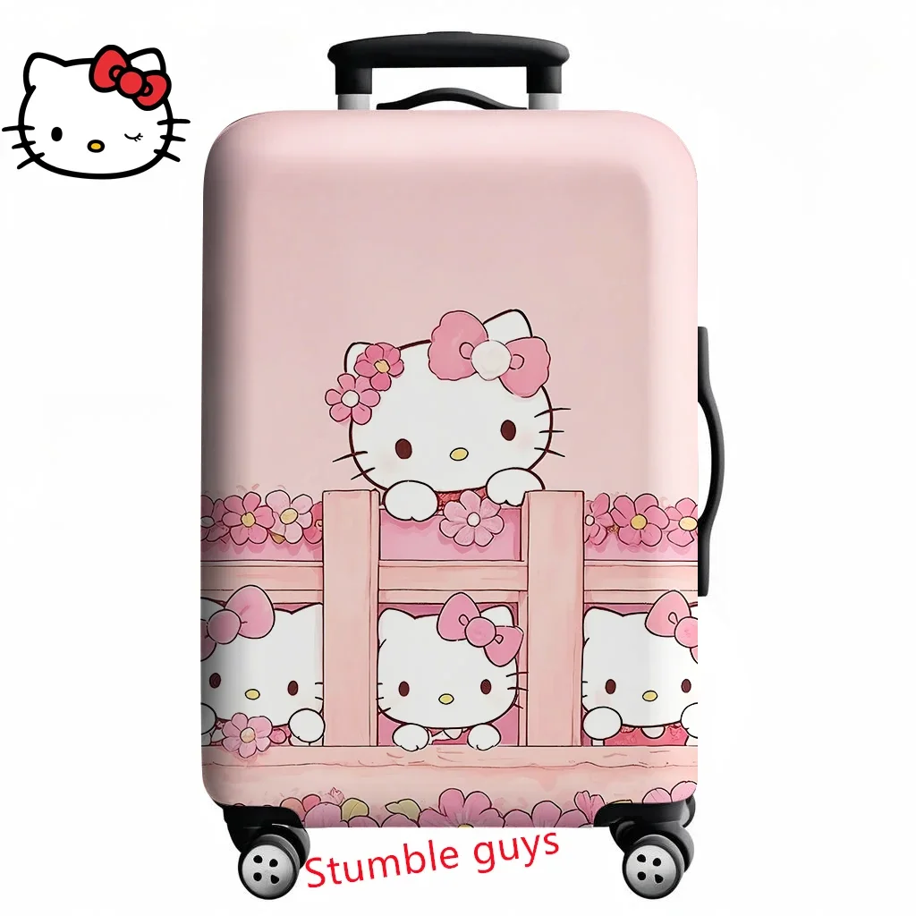 

Demon Hunters Kpop Travel Luggage Cover Fits 18-32 Inch Suitcases Protector For Anime Fans