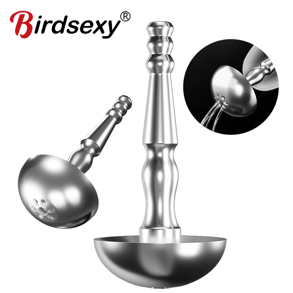 Male Stainless Steel Urethral Plug Urethral Dildo Sounding Penis Plug Urethra Stimulate Dilator Masturbation Rod Sex Toy for Men