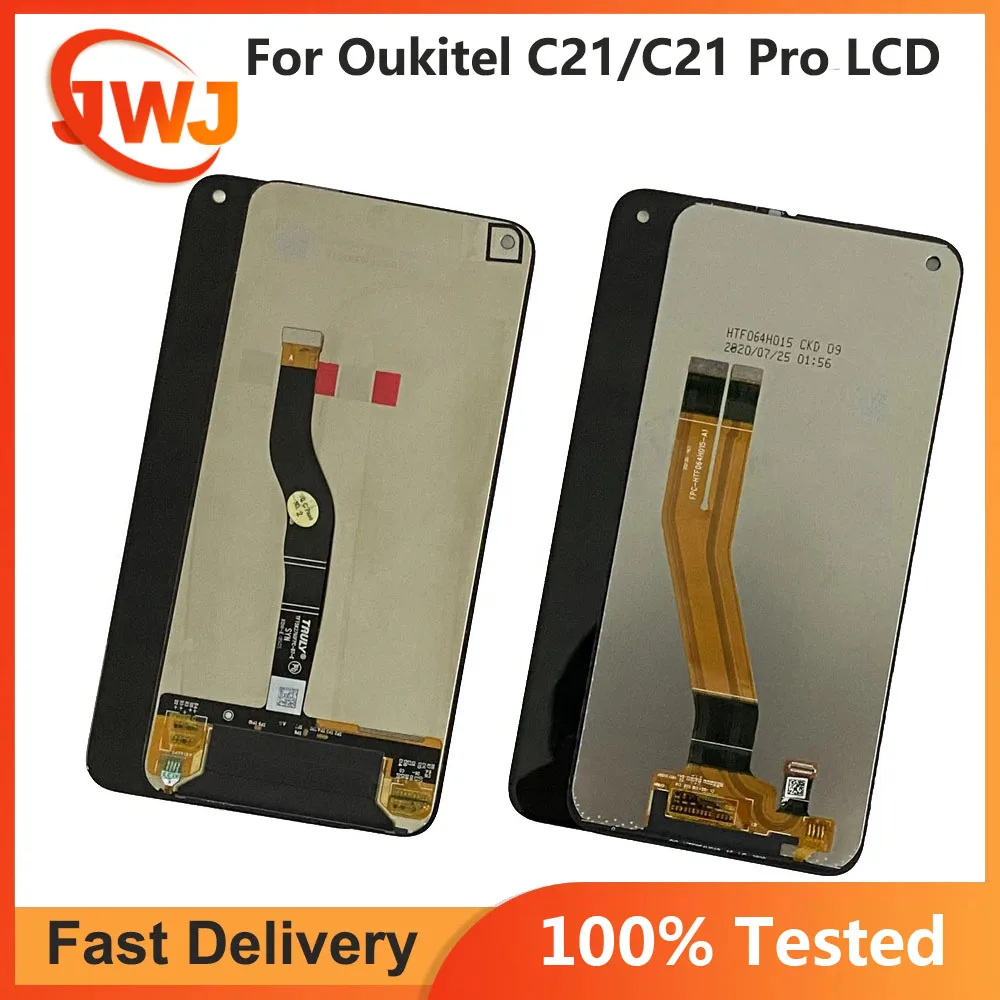 Original TestedFor Oukitel C21 C23 C21Pro C22 C25 C32 Pro C33 C35 C36 LCD Display Screen With Sensor Oukitel C17 C18 C19 Pro LCD