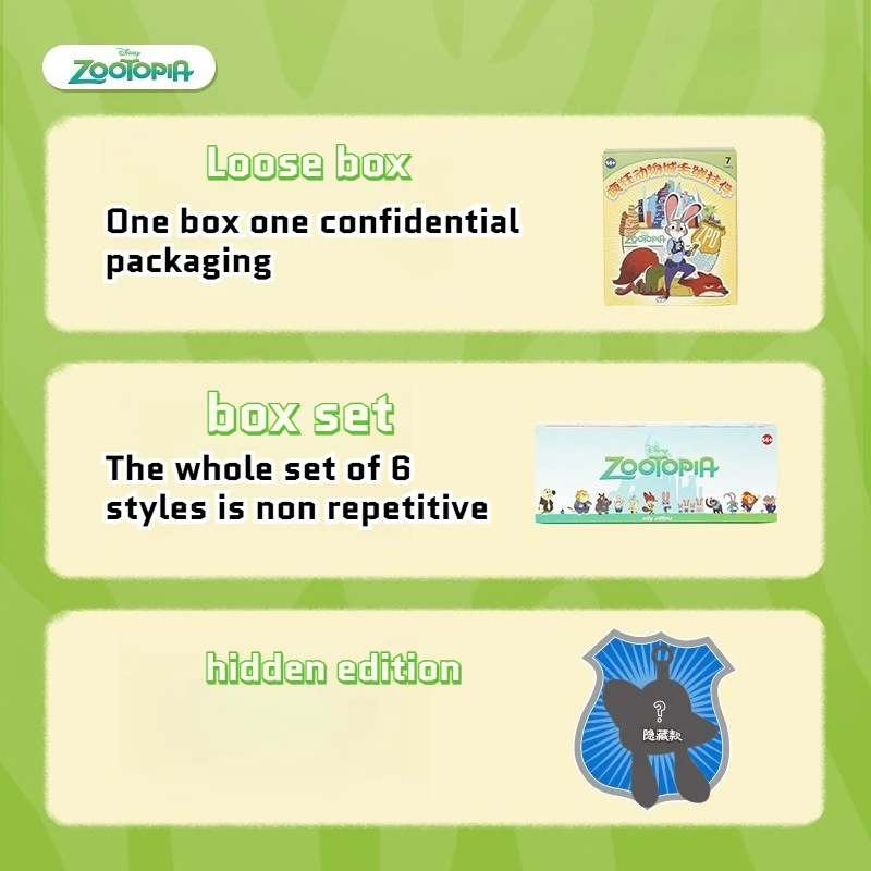 Zestaw Niespodzianek Crazy Zootopia Blind Box Judy Nick Pluszowa Lalka Zabawna Zawieszka Blind Box Modna Zabawka Niespodzianka Urocza Zawieszka do Plecaka Prezent