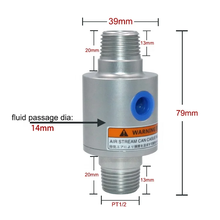 

Miniature vacuum generator Z-LT-19B aluminum alloy air flow amplifier pneumatic vacuum conveyor