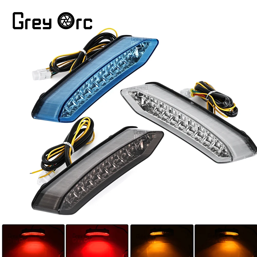 

For Yamaha YZF-R1 YZF R1 2002 2003 LED Tail Light Brake Turn Signals Integrated StopTailLight