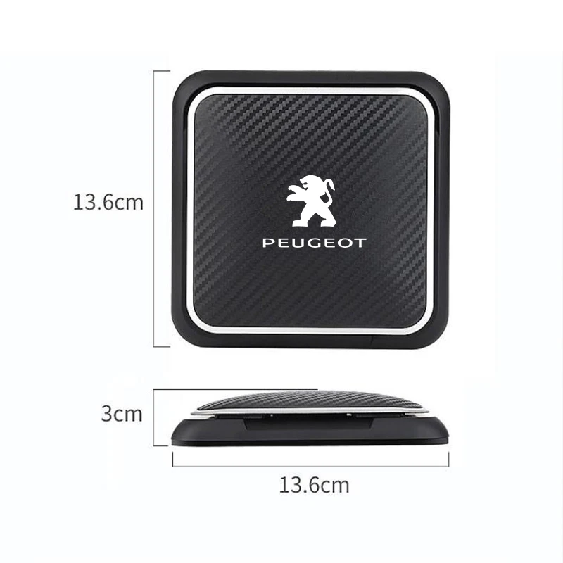 Car Phone Holder GPS Navigation Dashboard Phone Holder Stand Car Accessories For Peugeot gt GTi 307 308 207 208 407 508 2008 107