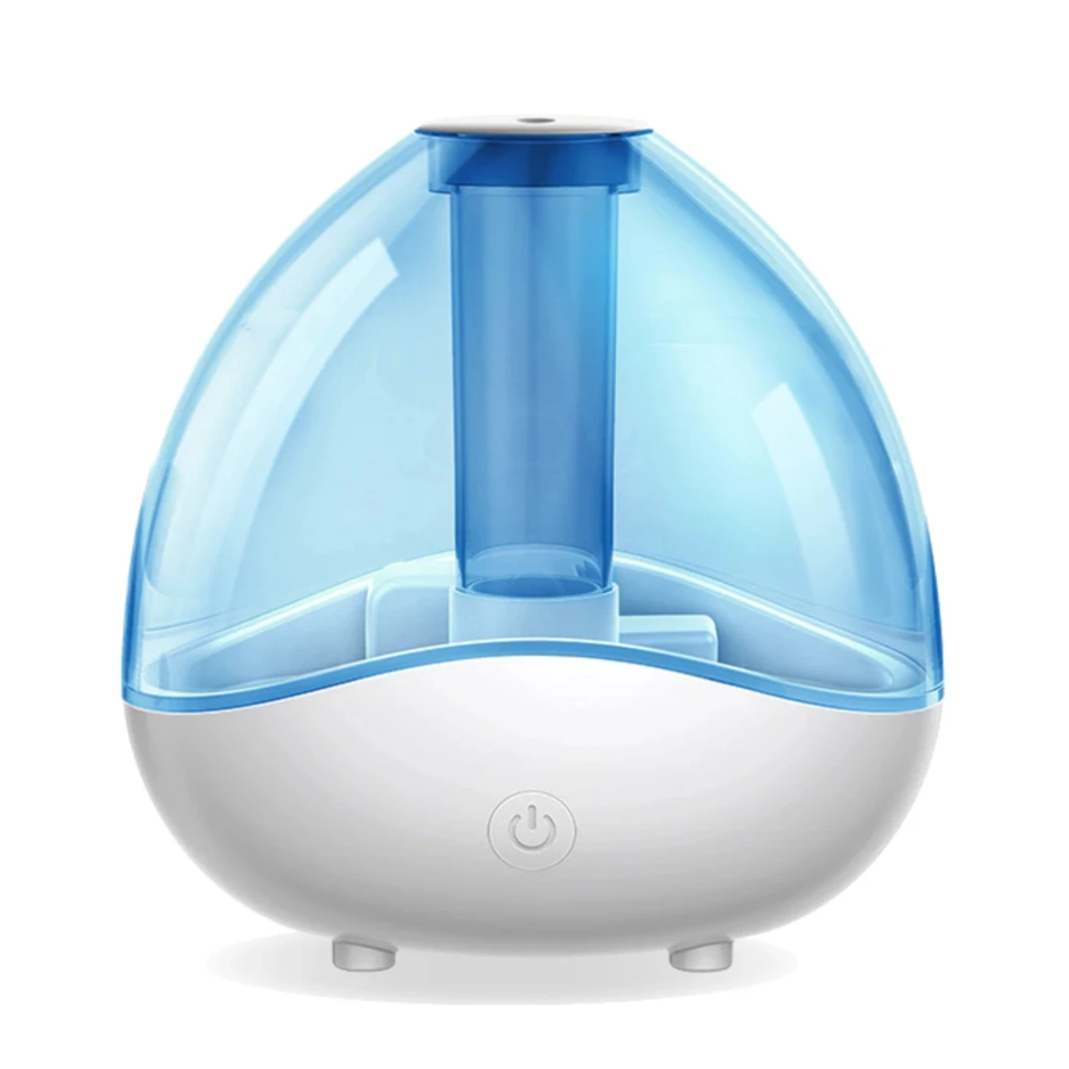 New Enhance Indoor Air Quality with Easy-to-Clean Whisper-Quiet 1.5L Ultrasonic Bedroom Air Humidifier, Featuring Adjustable Mis