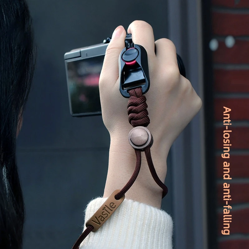 Hand-Woven Camera Quick Release Wrist Stap Anti-lost Rope for Sony Canon M200 M6 M50 Nikon Z9 Leica Fuji XT5 SLR Phone Car Key