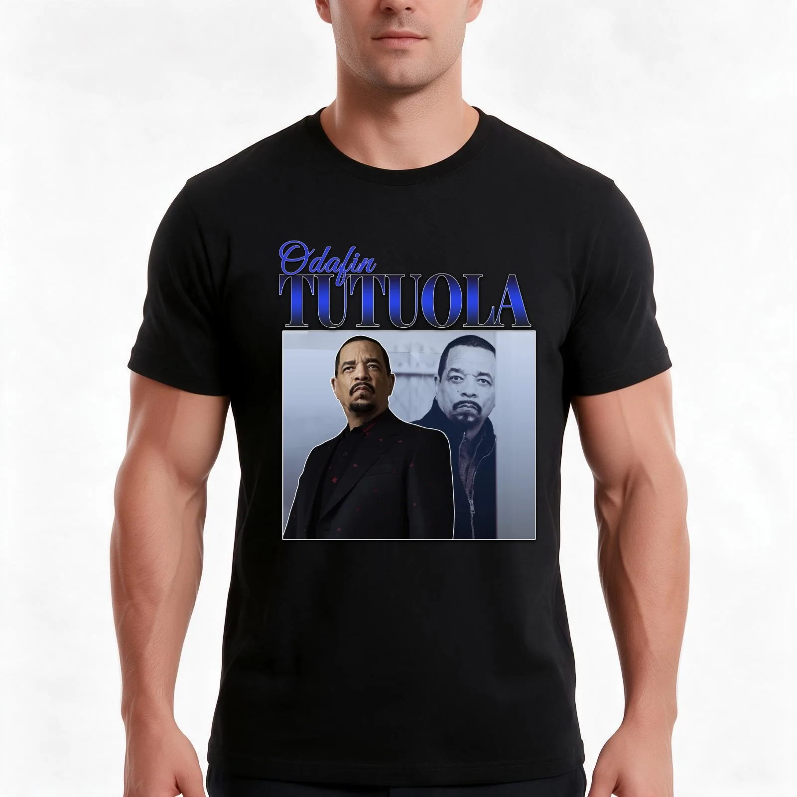 Odafin (Fin) Tutuola 90s Inspired Vintage Homage T-Shirt, Summer Casual Cotton Tee, Oversized Streetwear Tops, Unisex Men Women