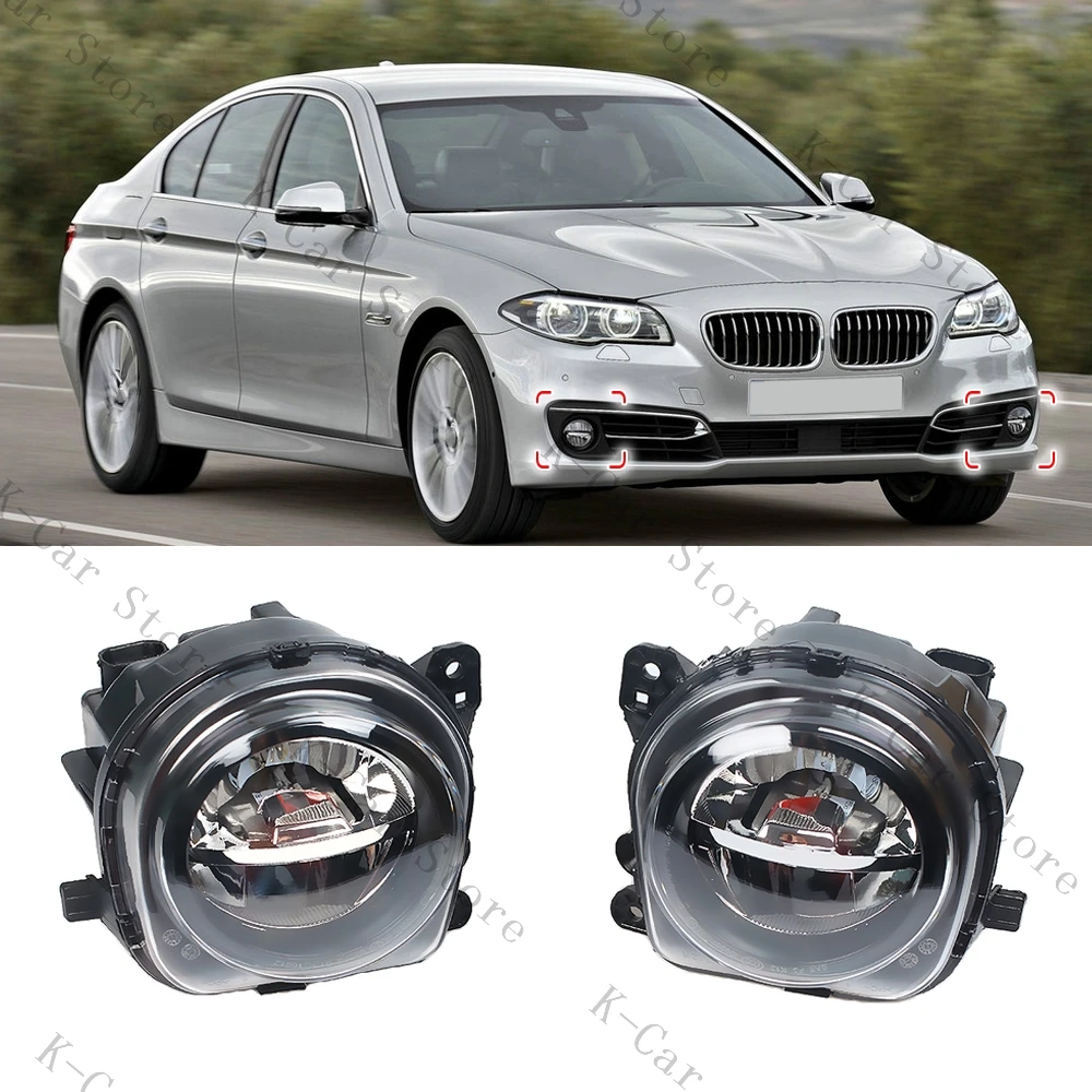 Front Bumper LED Fog Light Lamp Foglight Car-styling For BMW 5 Series F07 F10 F11 LCI 2013 2014 2015 63177311293 63177311294