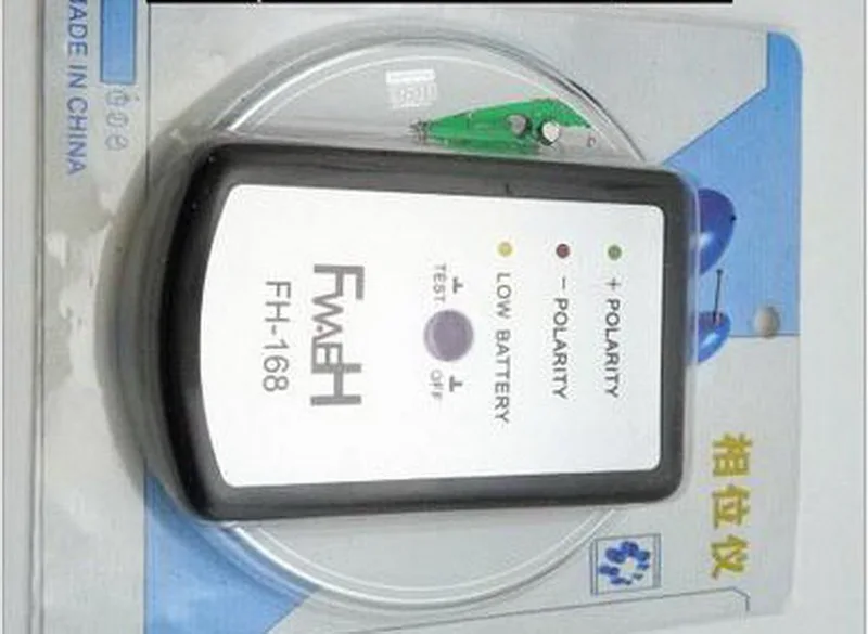 For Auto Car detector Black Polarity Tester Auto Car Speaker PH Phase Meter Phasemeter Car Audio Speakers