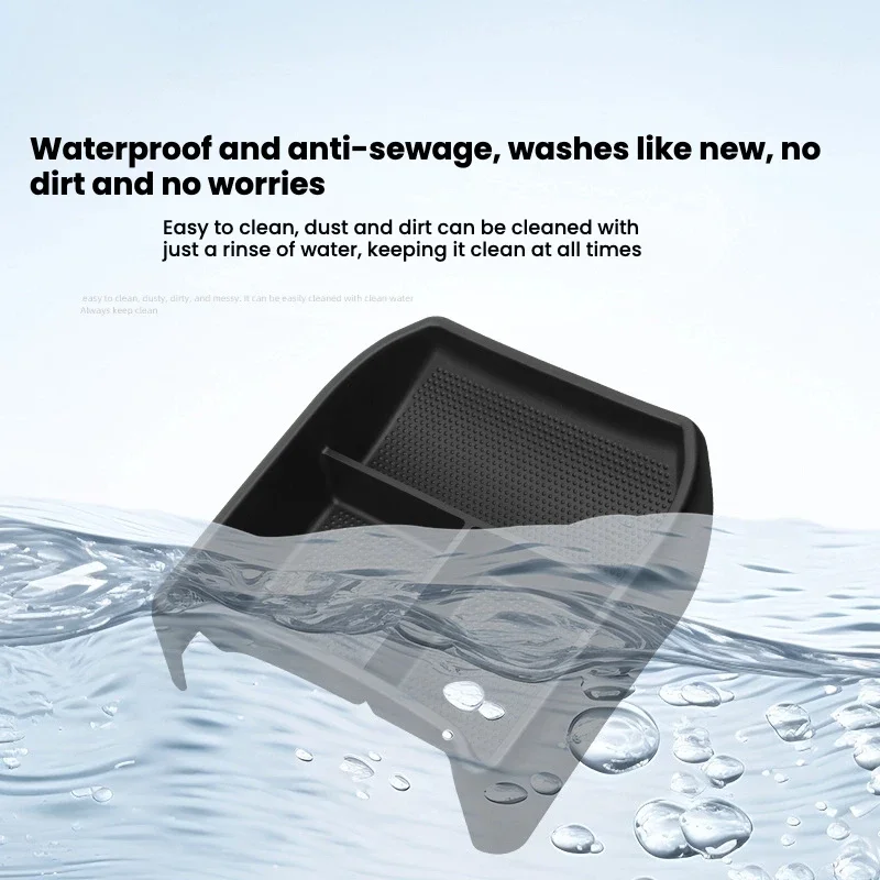 For 25 Volkswagen ID.3 Central Control Storage Box, Car Installation Box, Car Interior Storage Storage Partition Box