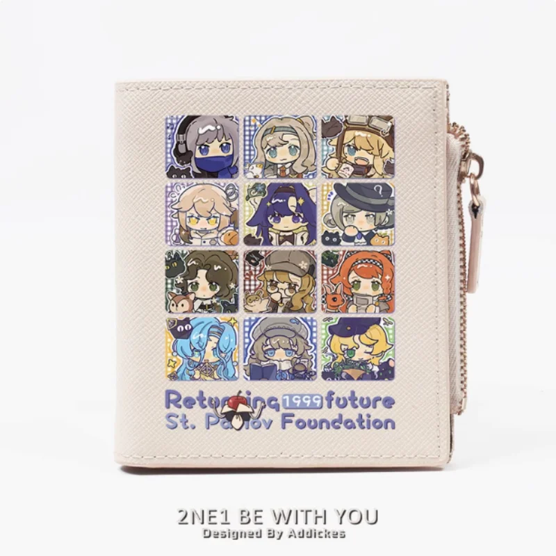 Anime Reverse:1999 Vertin Fashion Wallet PU Purse Card Coin Zipper Money Bag Cosplay Gift B1905